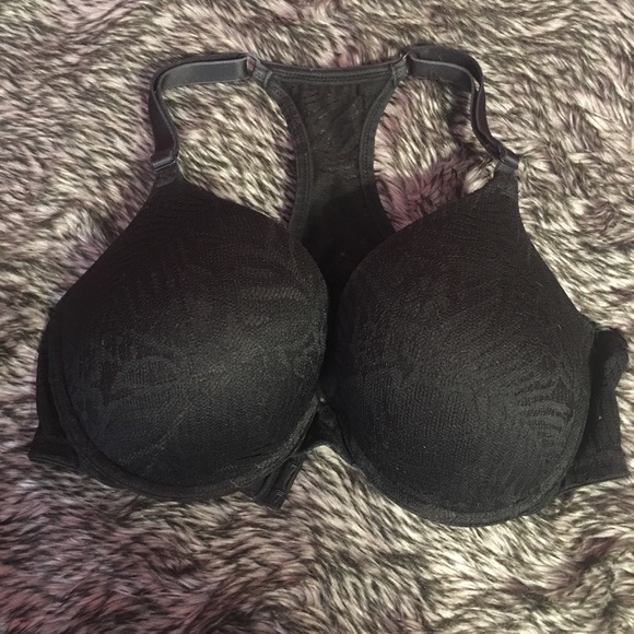 VS PINK Lace Racerback Push Up Bra - Picture 2 of 4